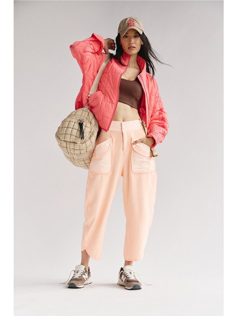 Free People Movement Timko Pants Peach